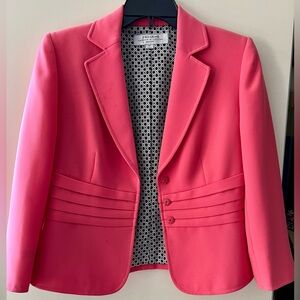 Tahiri 4P salmon sherbet colored blazer